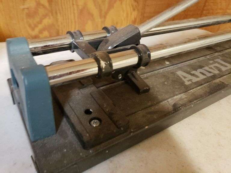 Anvil Tile Cutter, 19" Total Length Trice Auctions