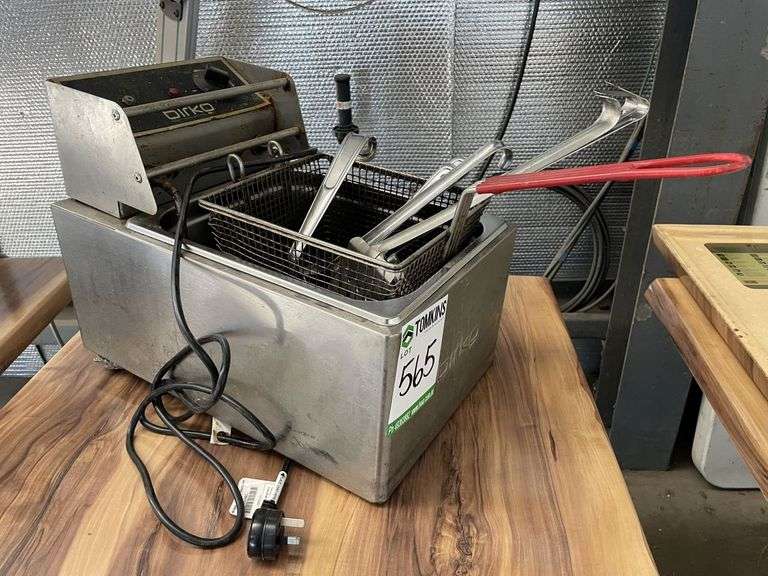 Birko Single Basket Bench Deep Fryer TVAA Pty Ltd T/A Tomkins Valuers