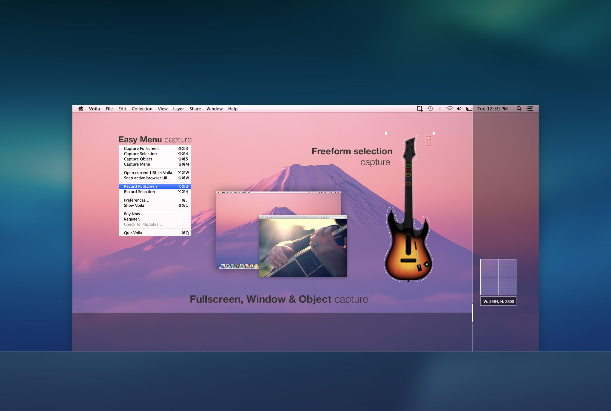 Voila Screen Capture and Screen Recorder for Mac