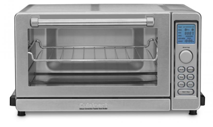 Save 55 off Cuisinart Deluxe Convection Toaster Oven Broiler! Get It