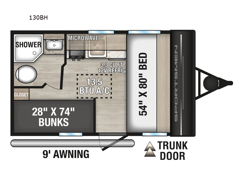 2025 KZ Sportsmen Classic 130BH for sale in Tampa, FL Lazydays