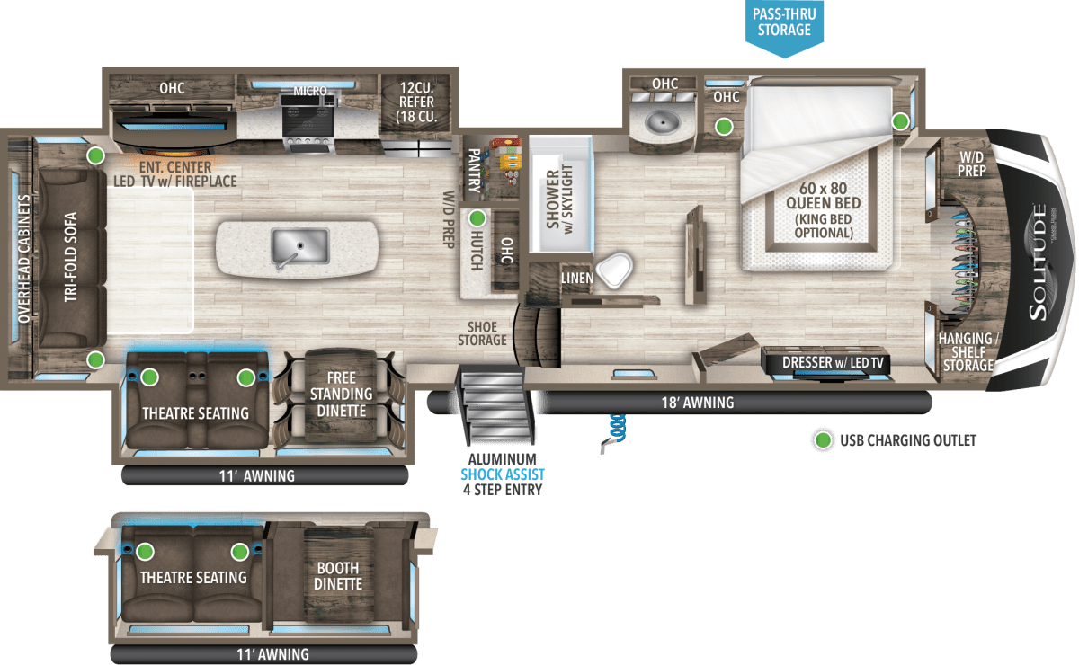 2022 Grand Design Solitude SClass 3540GK for sale in Chicagoland, IN