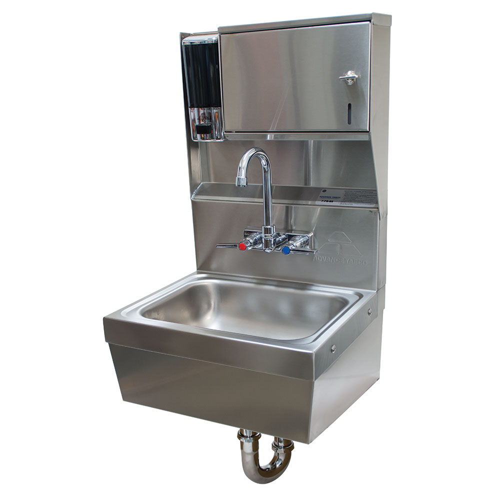 Advance Tabco 7PS85 Wall Mount Commercial Hand Sink w/ 14"L x 10"W x