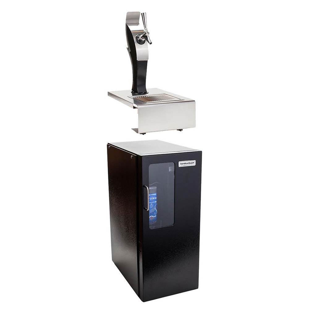 Hamilton Beach COT2000 Cocktail Dispenser Machine w/ (1) Tap (3) 1Liter Bottles, CO2 Powered