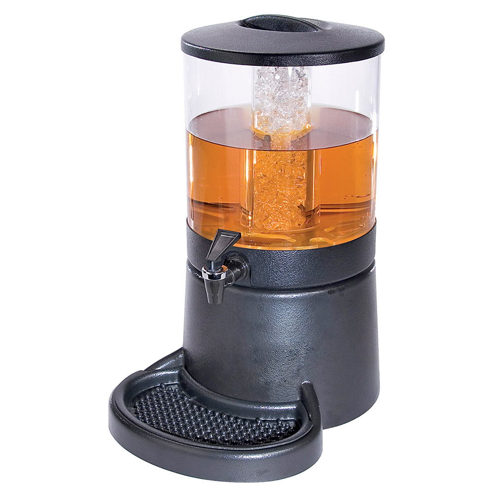 CalMil JC201 3gal Econo Beverage Infusion Dispenser Ice Chamber