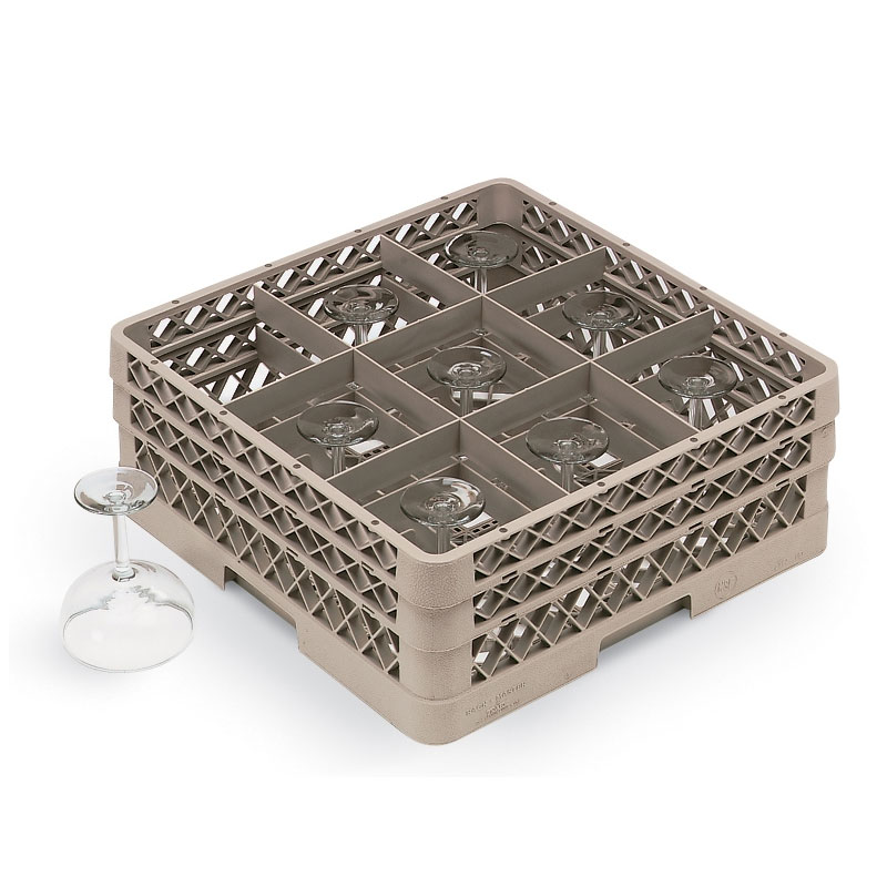 Vollrath TR10FFA FullSize Dishwasher Glassware Rack, 3