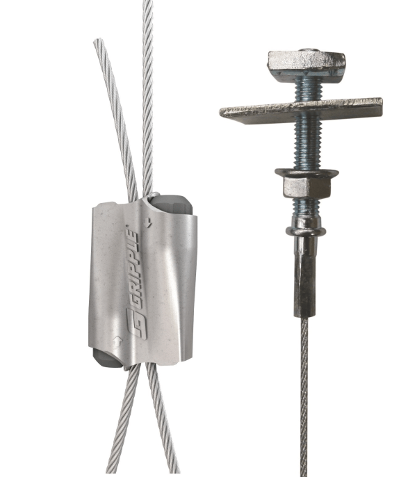 Gripple Express Hanger No.2 with M8 Channel Nut Wedge End Fixing