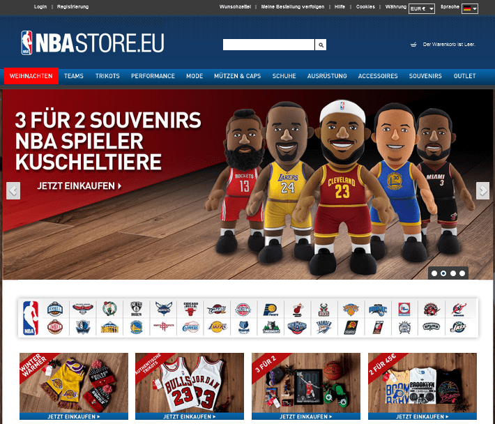 NBA Store Cashback
