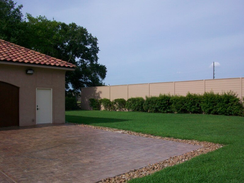 Residential Hardie Plank Fences Texas Fence