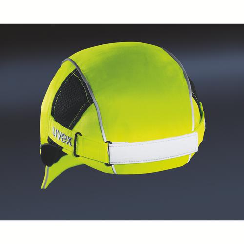 uvex Anstoßkappe ucap hiviz gelb mit langem Schirm unisize uvex