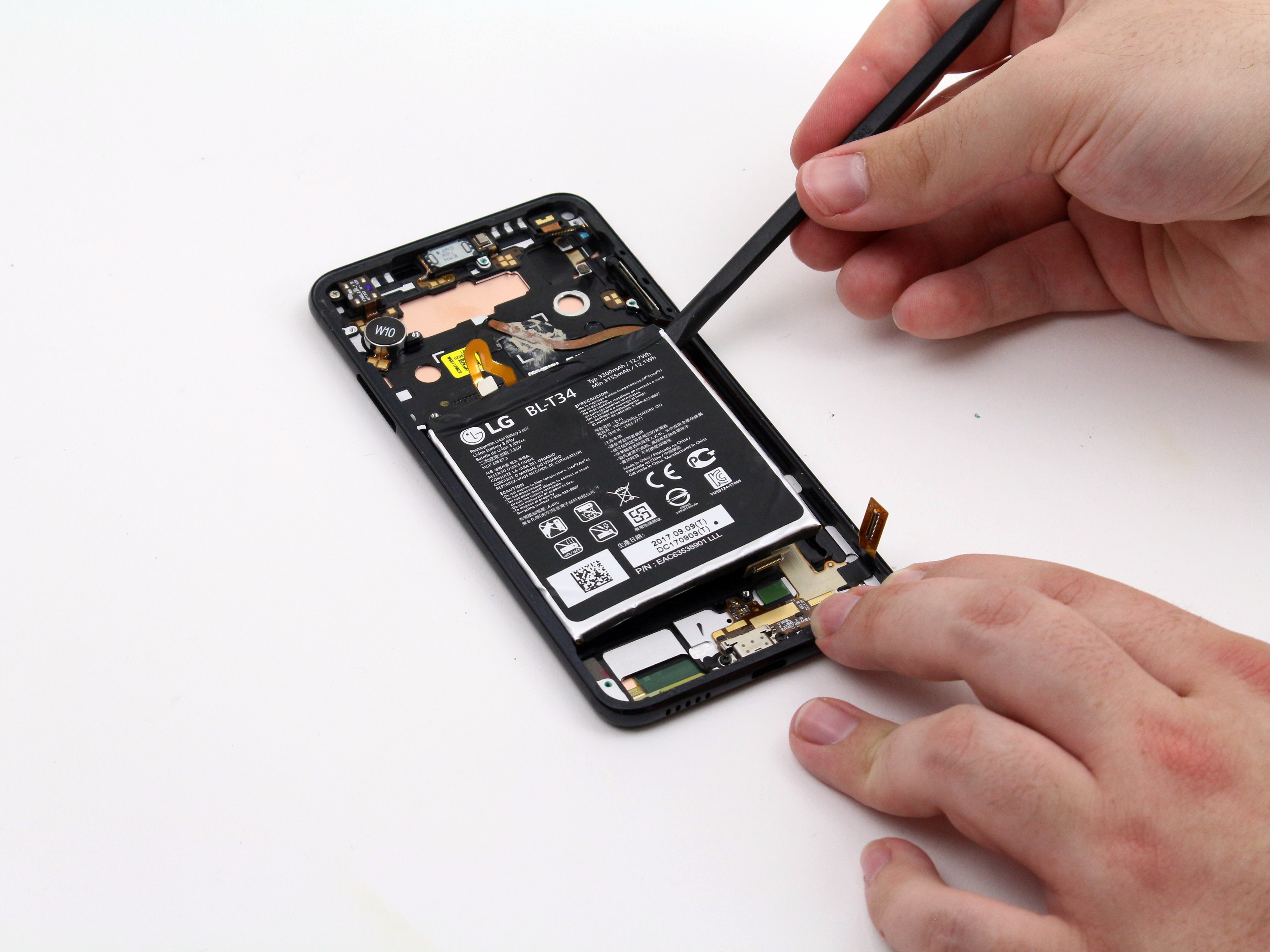 LG V30 Plus Battery Replacement iFixit Repair Guide