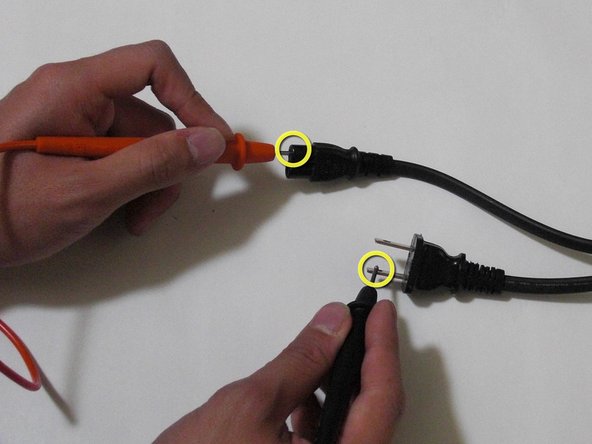 Testing Power Cord Continuity iFixit Repair Guide