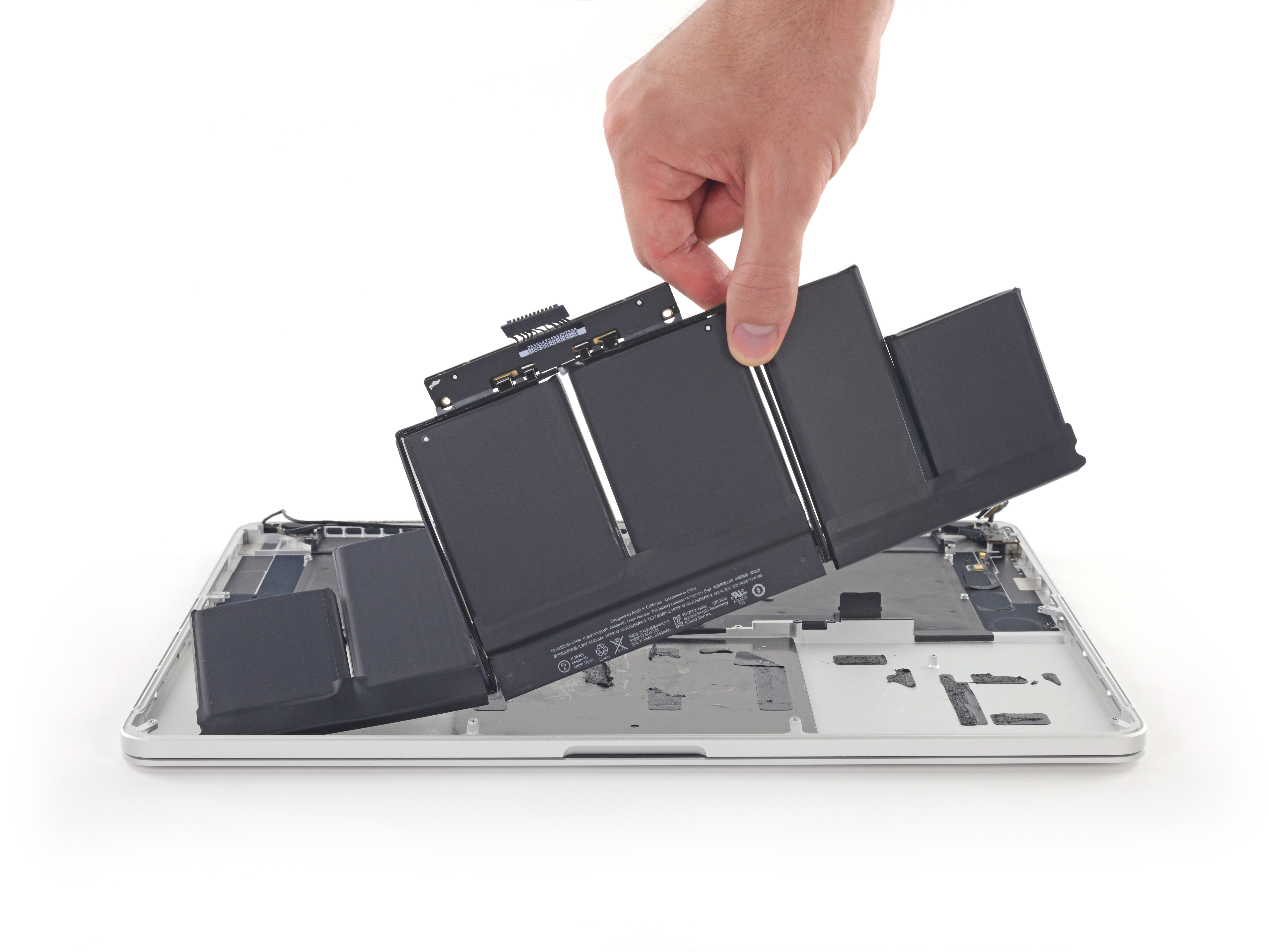 MacBook Pro 15" Retina Display Late 2013 Battery Replacement iFixit