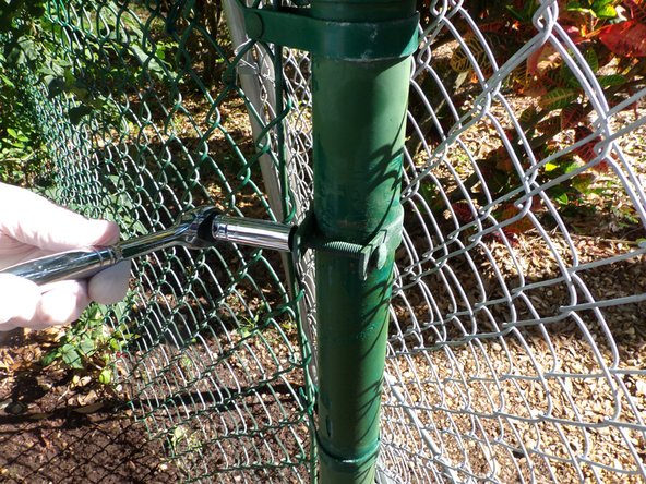 How to Replace a Chain Link Fence Gate iFixit Repair Guide
