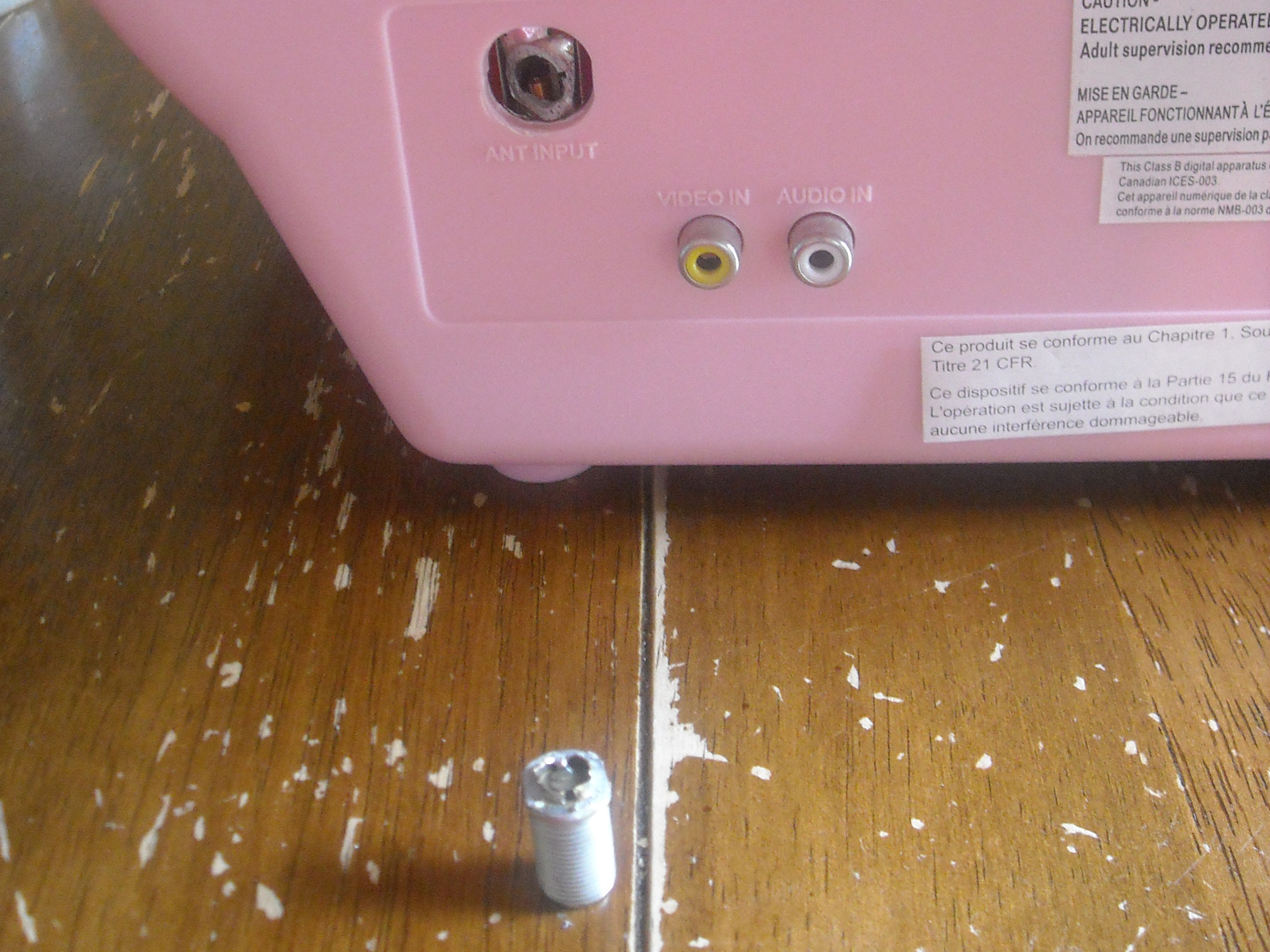 Television Coaxial Connector Replacement iFixit Repair Guide