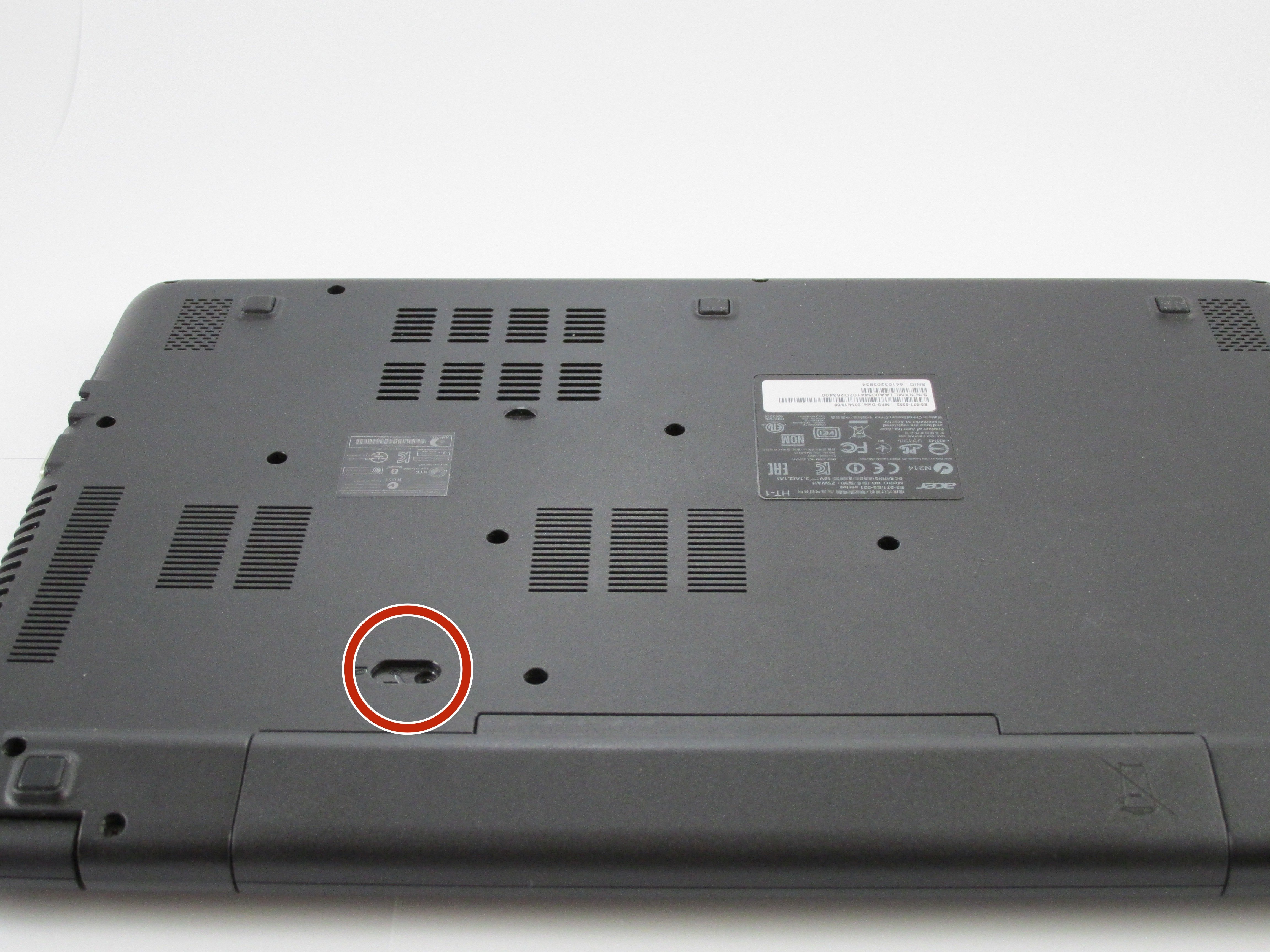 Acer Aspire E5571 Battery Replacement iFixit Repair Guide