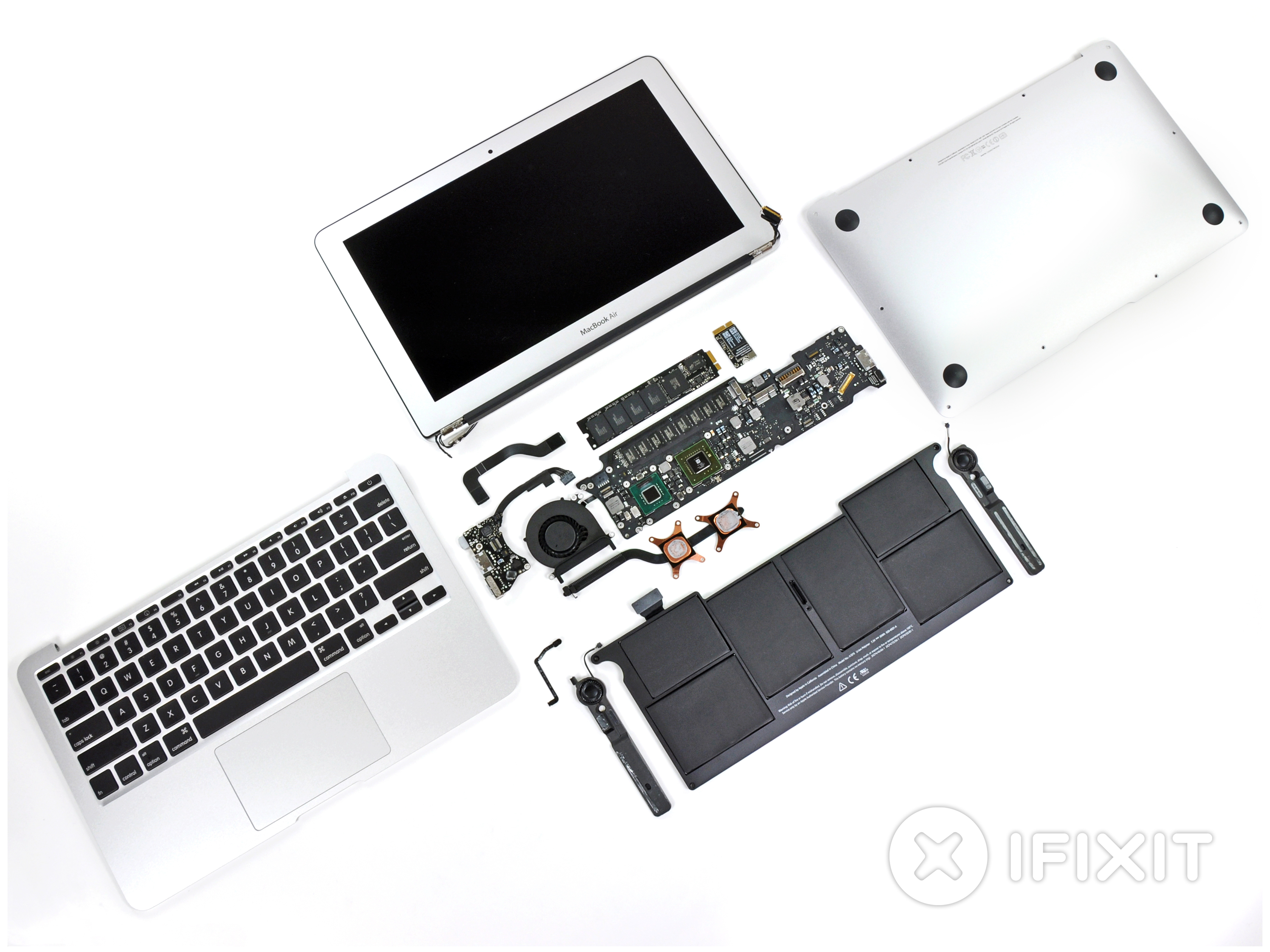 MacBook Air 11" Late 2010 Teardown iFixit
