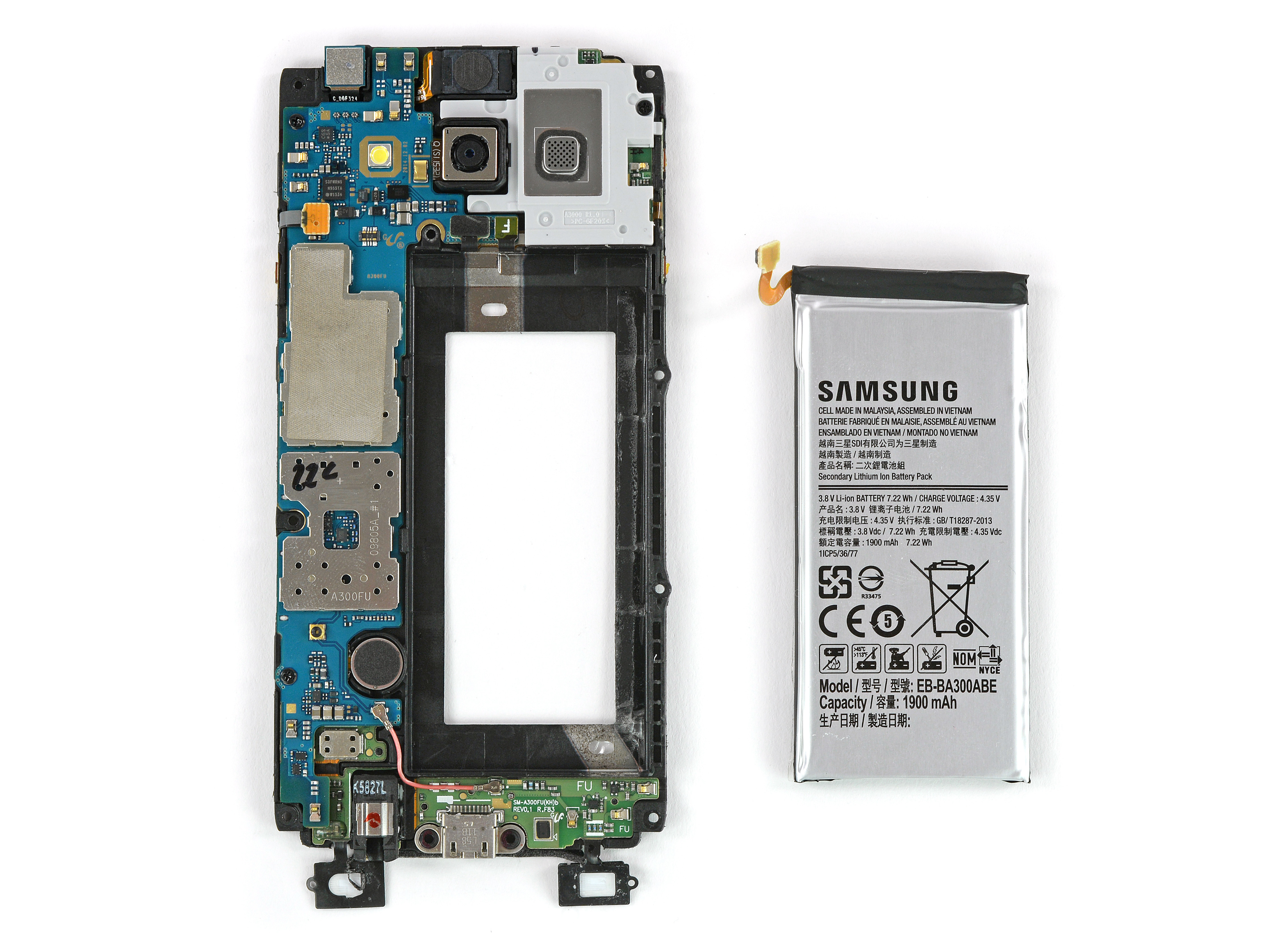 Samsung Galaxy A3 2015 Battery Replacement iFixit Repair Guide