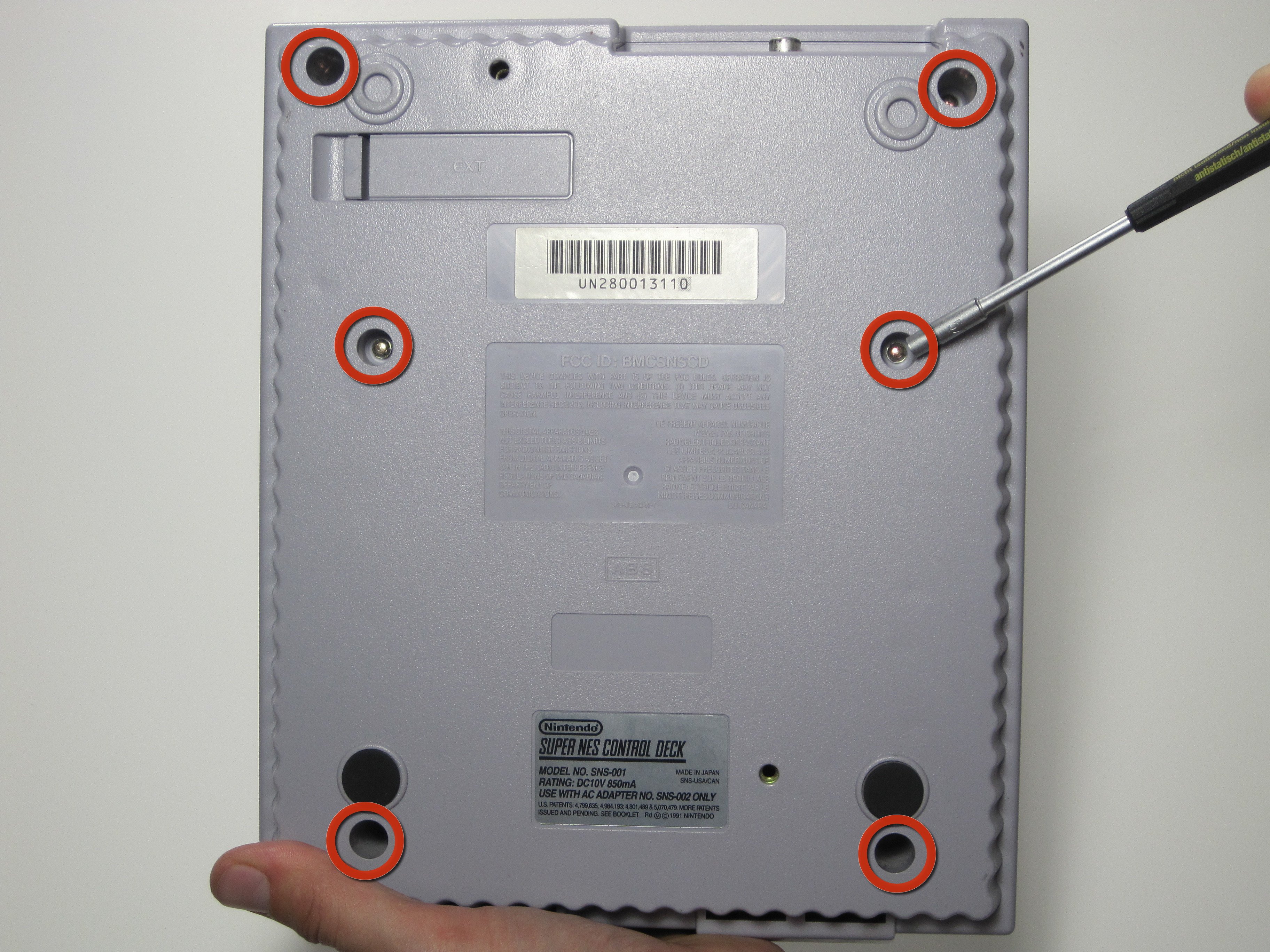 Super Nintendo Super Nintendo Outer Case Replacement iFixit Repair Guide