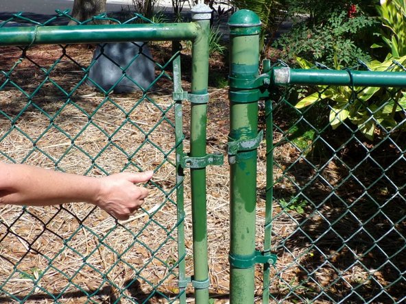 How to Replace a Chain Link Fence Gate iFixit Repair Guide