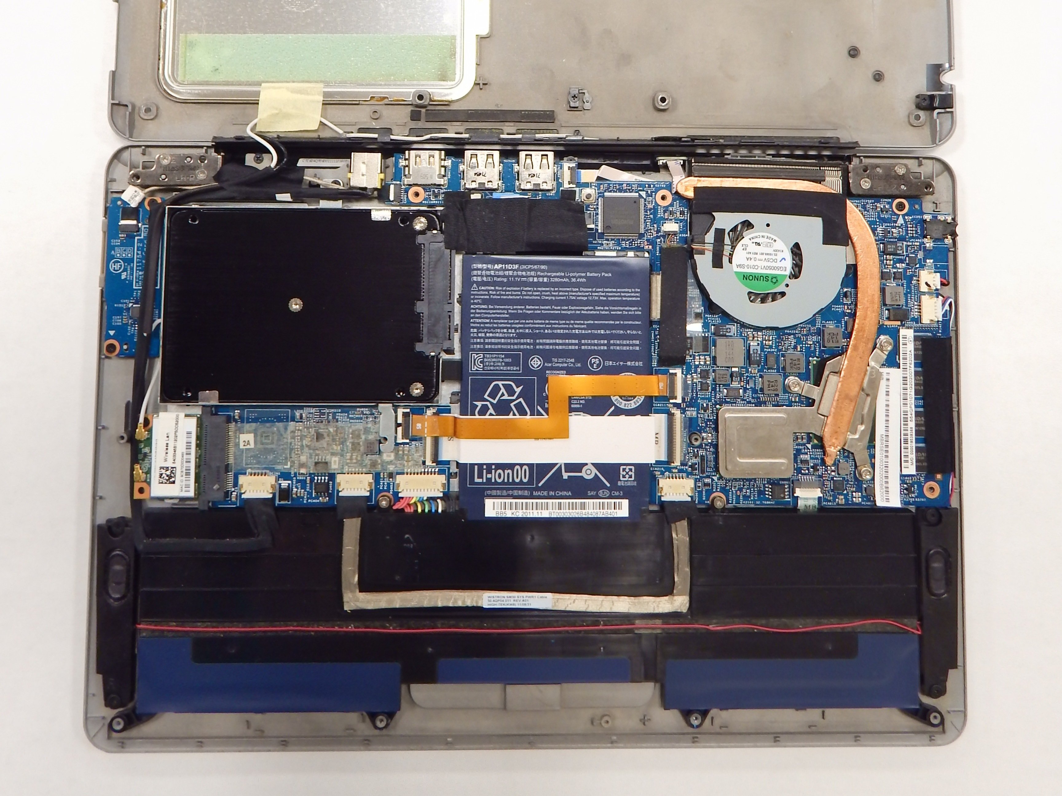 Acer Aspire S39516432 Battery Replacement iFixit Repair Guide