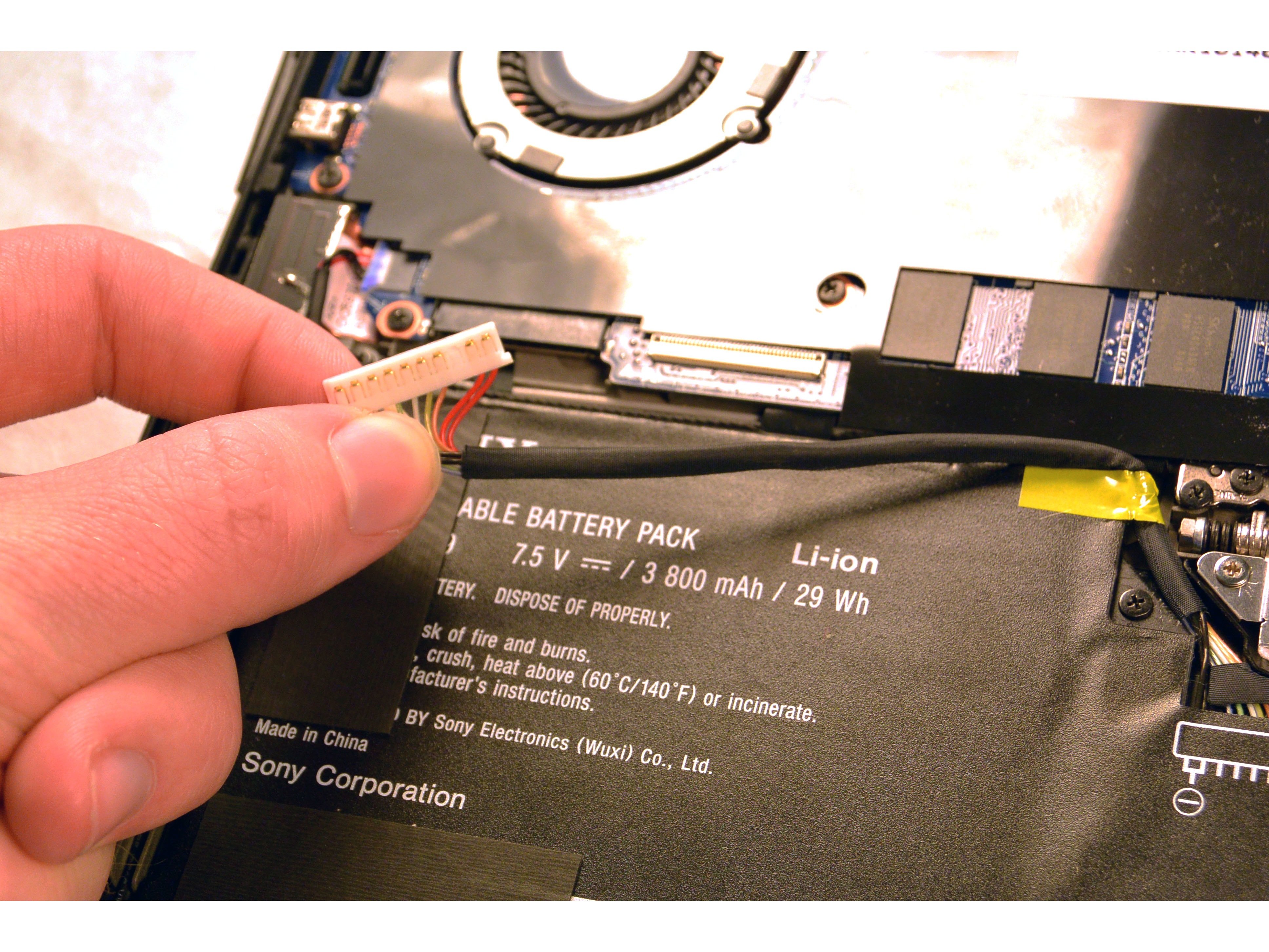 Sony Vaio Tap 11 Audio Jack Replacement iFixit Repair Guide