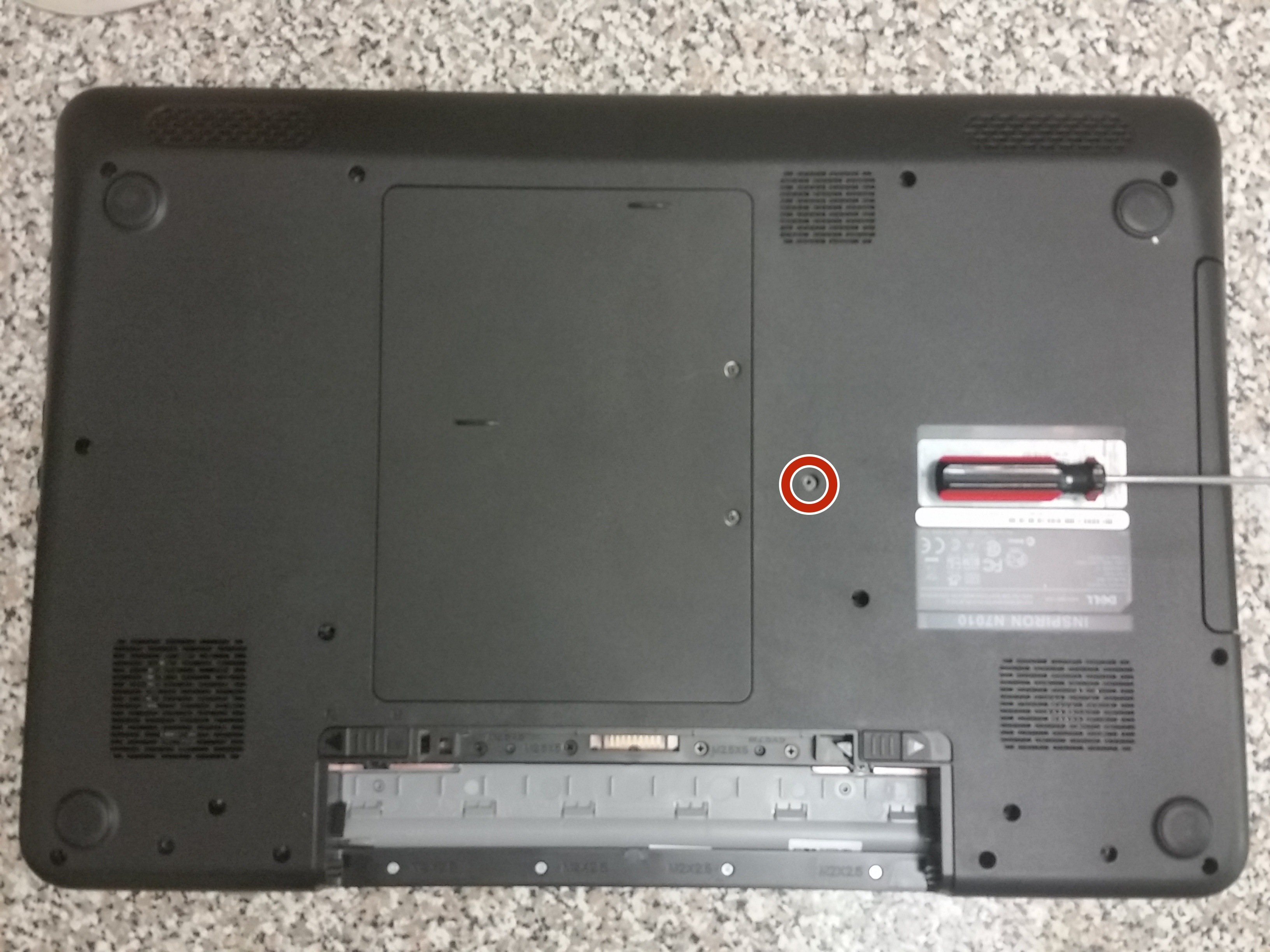 Dell Inspiron 17 N7010 Disc Drive Replacement iFixit Repair Guide