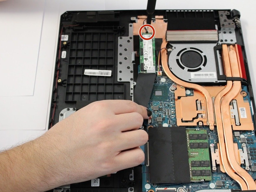 Asus TUF Gaming FX705G M.2 SSD Replacement iFixit Repair Guide