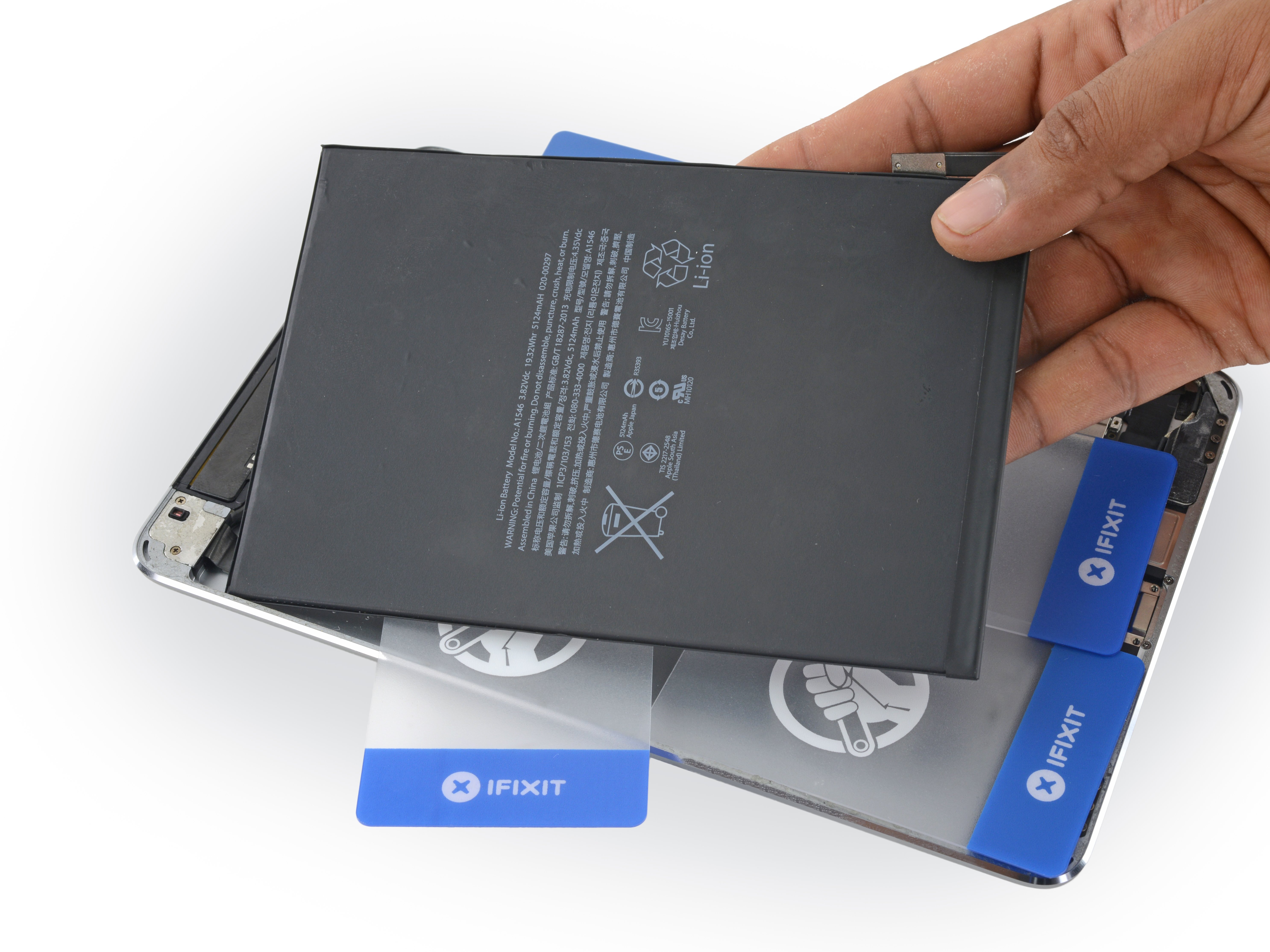iPad mini 4 WiFi Battery Replacement iFixit Repair Guide