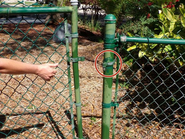How to Replace a Chain Link Fence Gate iFixit Repair Guide