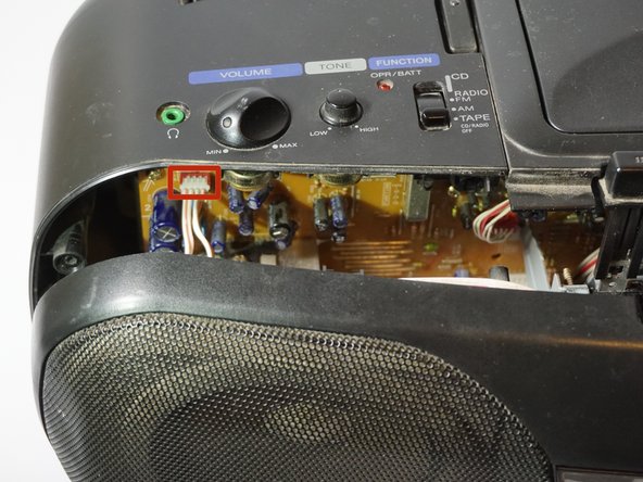 Sony CFD-8 Motor Belt Replacement - iFixit Repair Guide