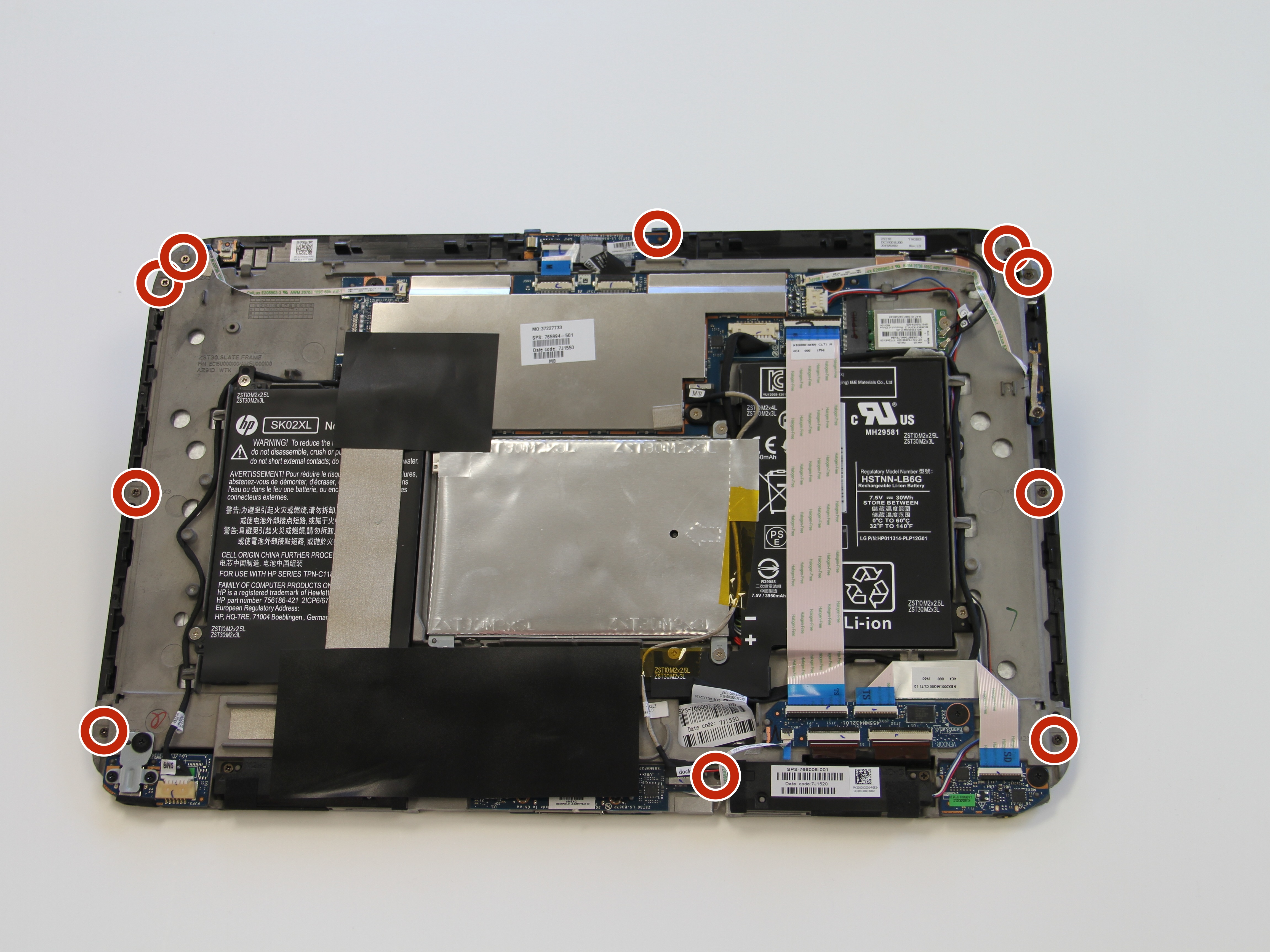 HP Split x2 Screen Replacement iFixit Repair Guide