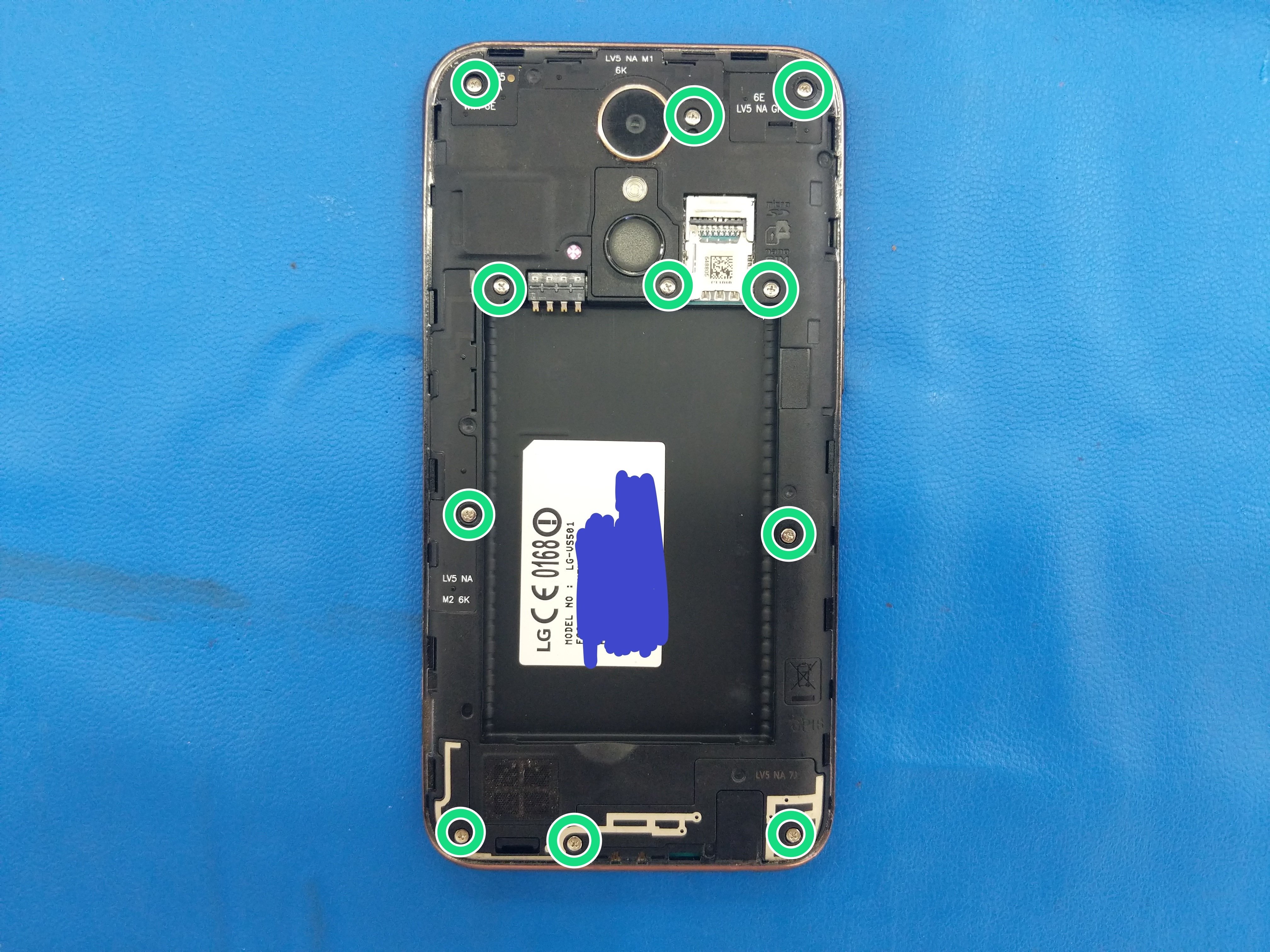 LG K20 PLUS Midframe Replacement iFixit Repair Guide