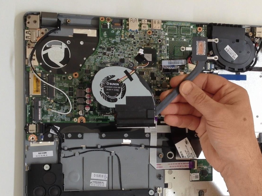 Acer Aspire V5572 Cooling / Fan System Replacement iFixit Repair Guide