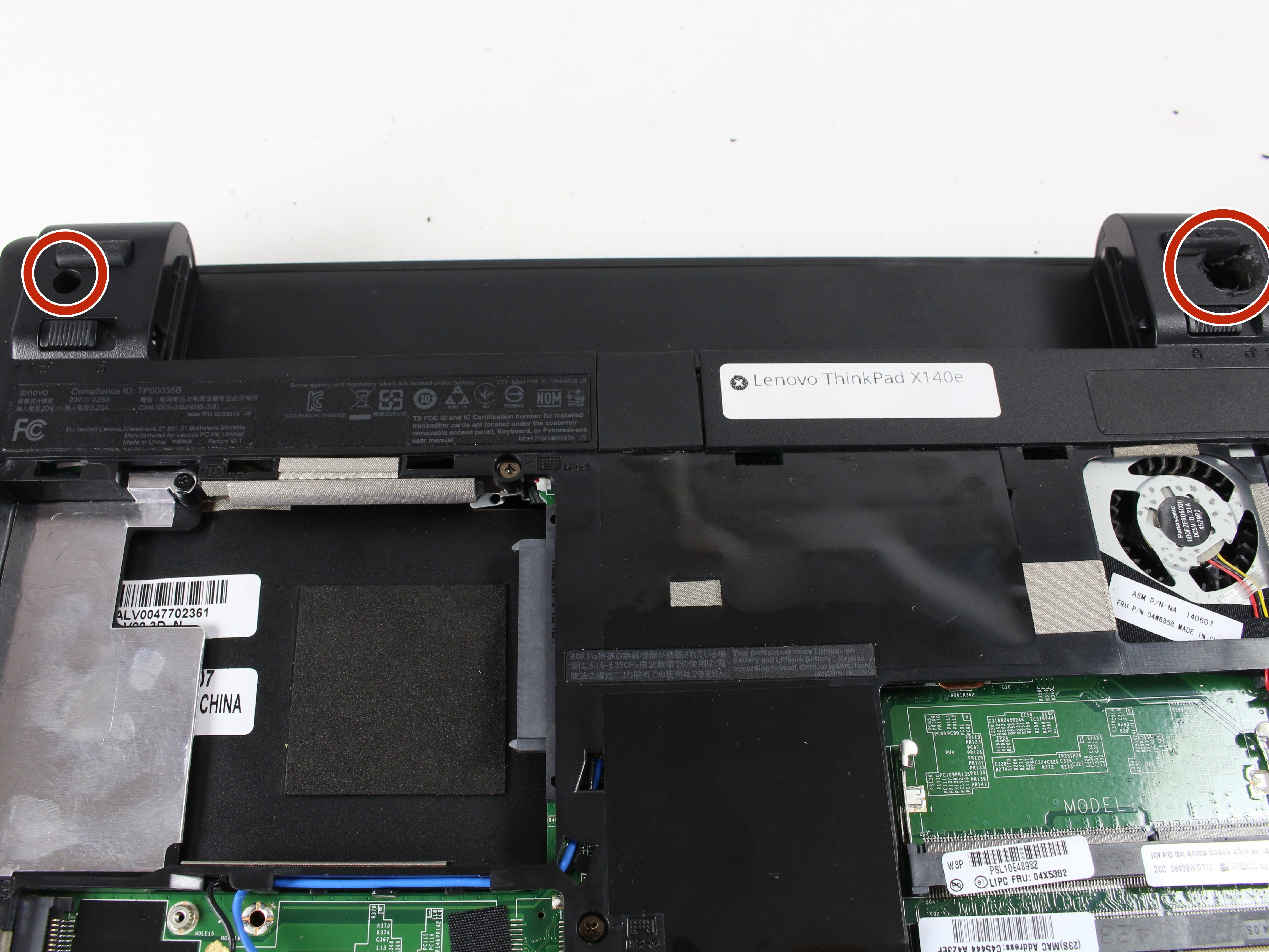 Lenovo ThinkPad X140e Speakers Replacement iFixit