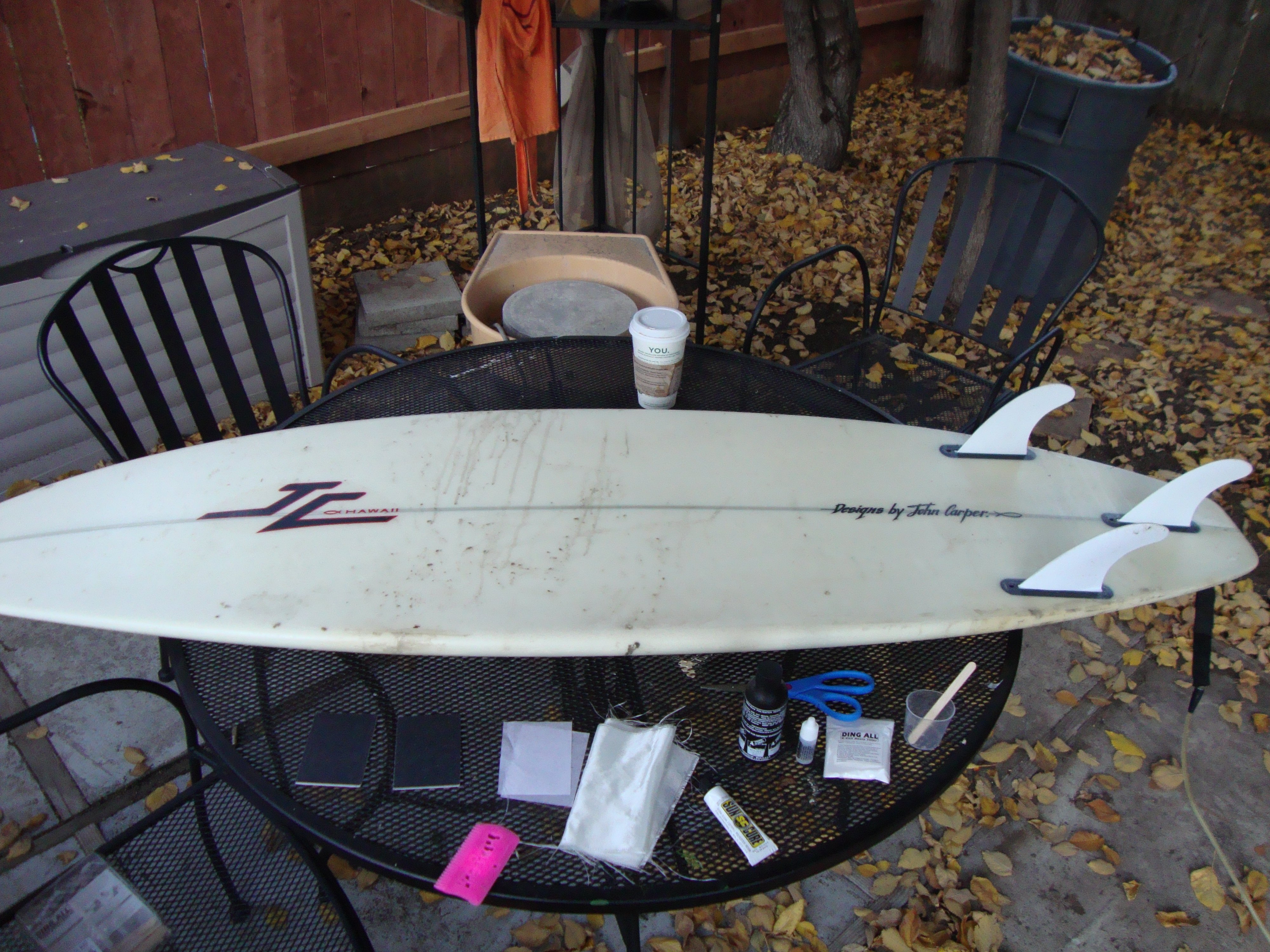 Patching Surfboard Fiberglass iFixit Repair Guide