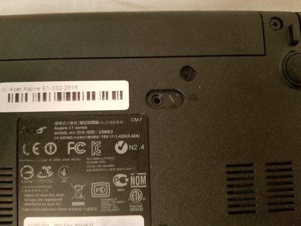 Acer Aspire E15322616 Battery Replacement iFixit Repair Guide