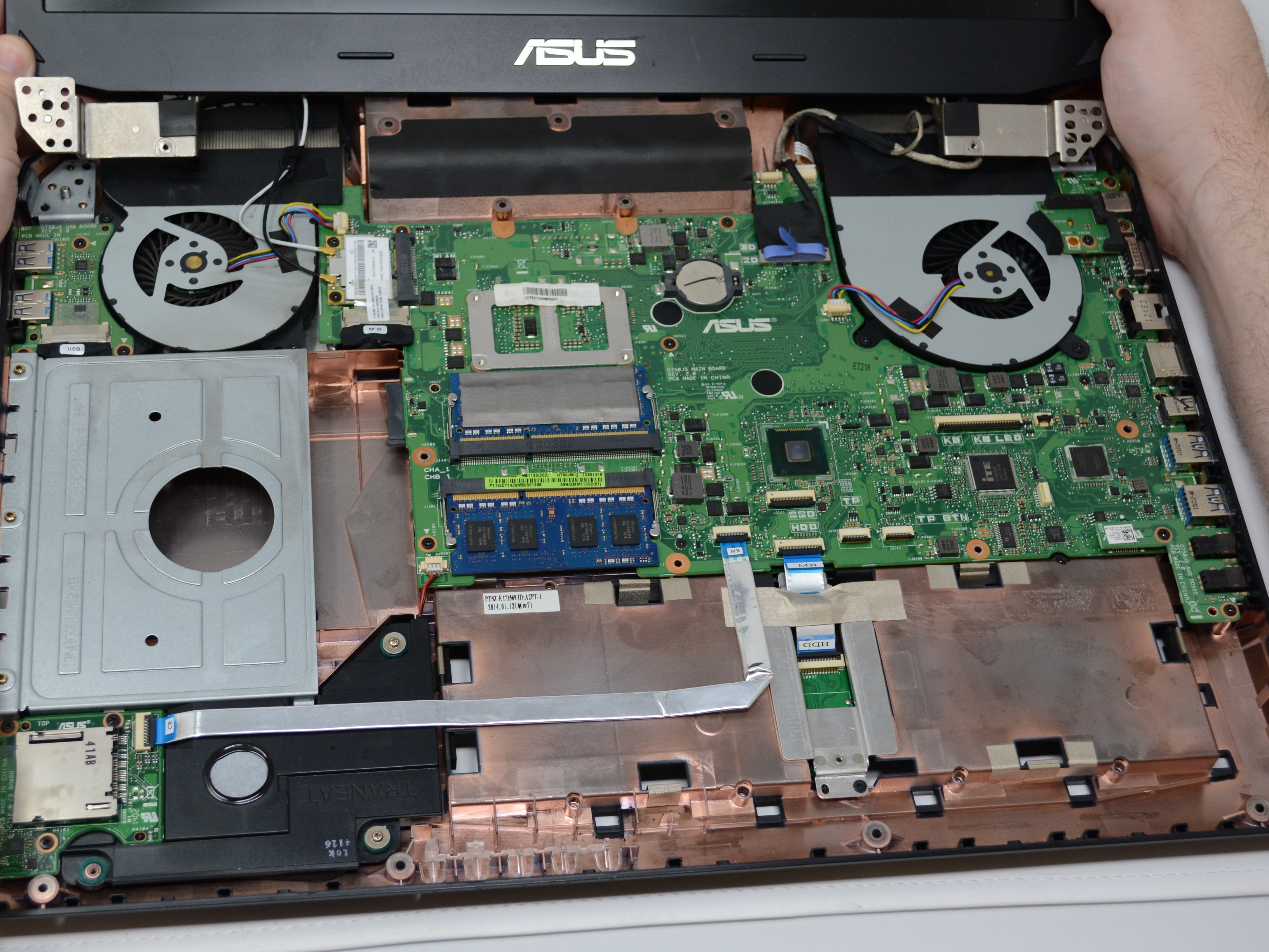 Asus ROG G750JMBSI7N23 Motherboard Replacement iFixit Repair Guide