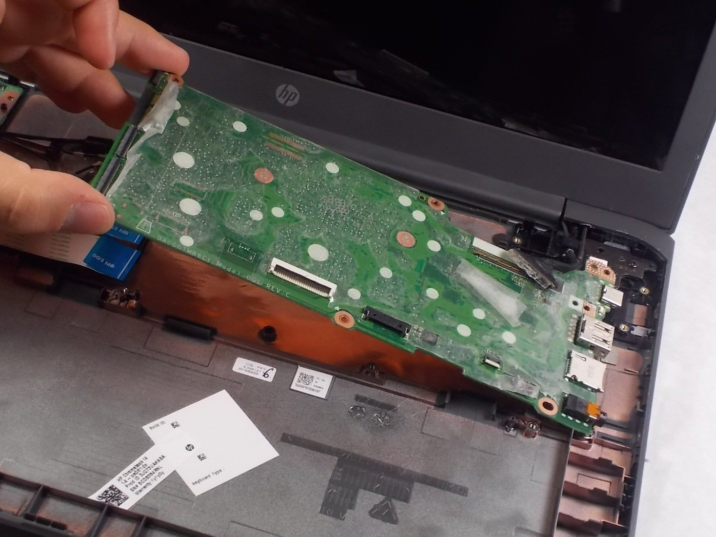 HP Chromebook 14ca061dx Motherboard Replacement iFixit Repair Guide