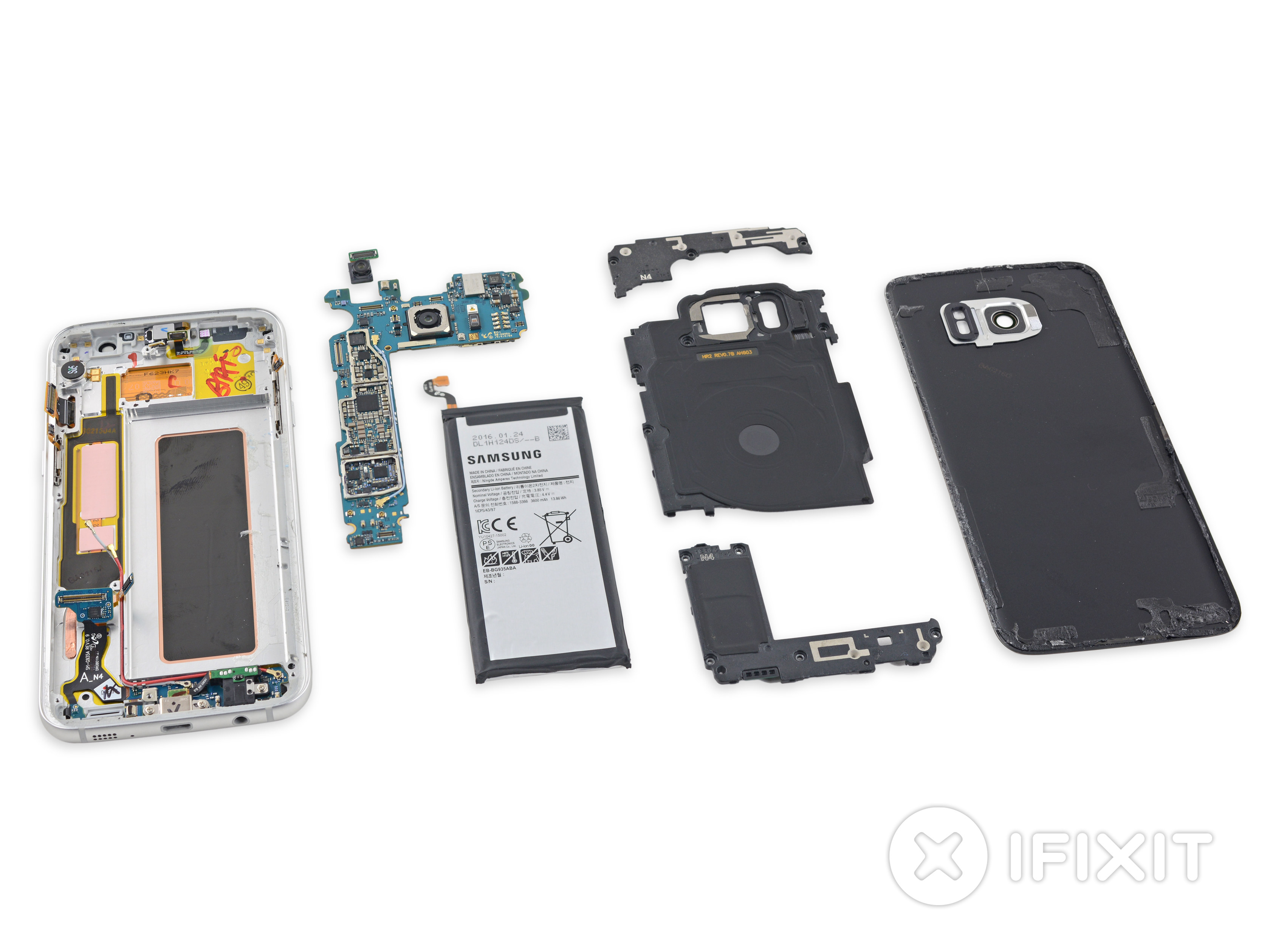 Samsung Galaxy S7 Edge Teardown iFixit