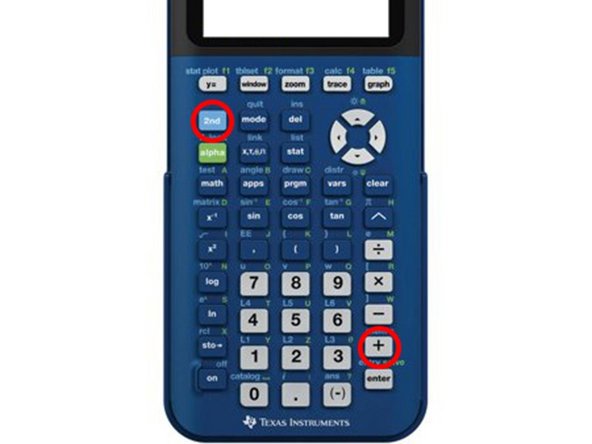 How to Clear RAM on TI-84 Plus CE - iFixit Repair Guide
