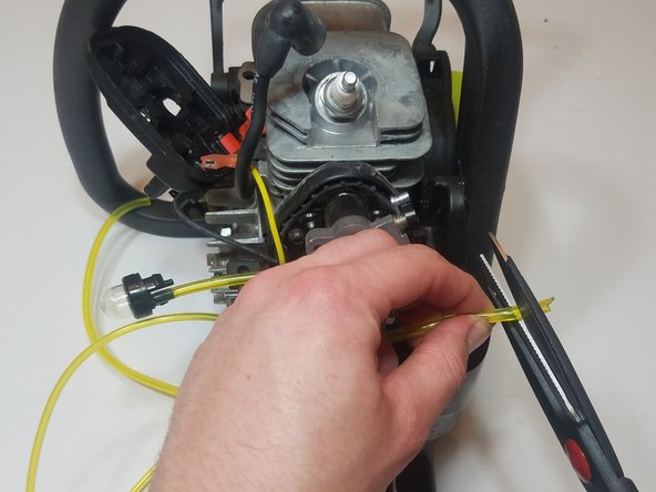 Poulan P3314 2-Cycle Chainsaw: Replace Primer Bulb, Fuel Lines, and