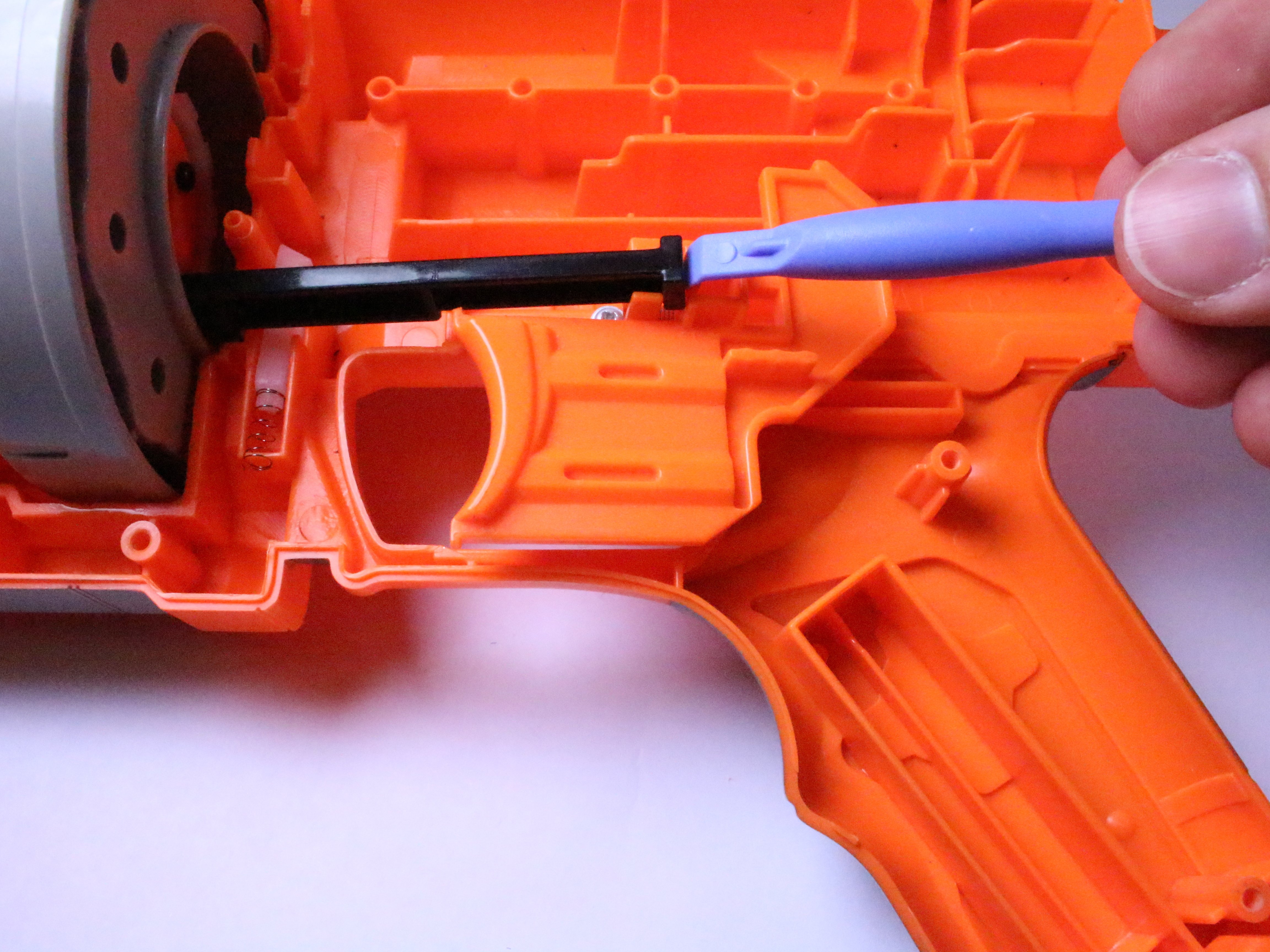 Nerf Dart Tag Furyfire Trigger Replacement iFixit Repair Guide