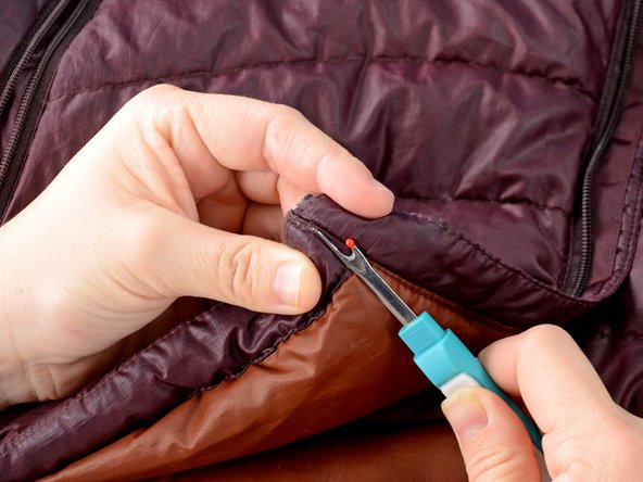 Installing A Main Zipper In Your Patagonia Down Jacket - iFixit Repair