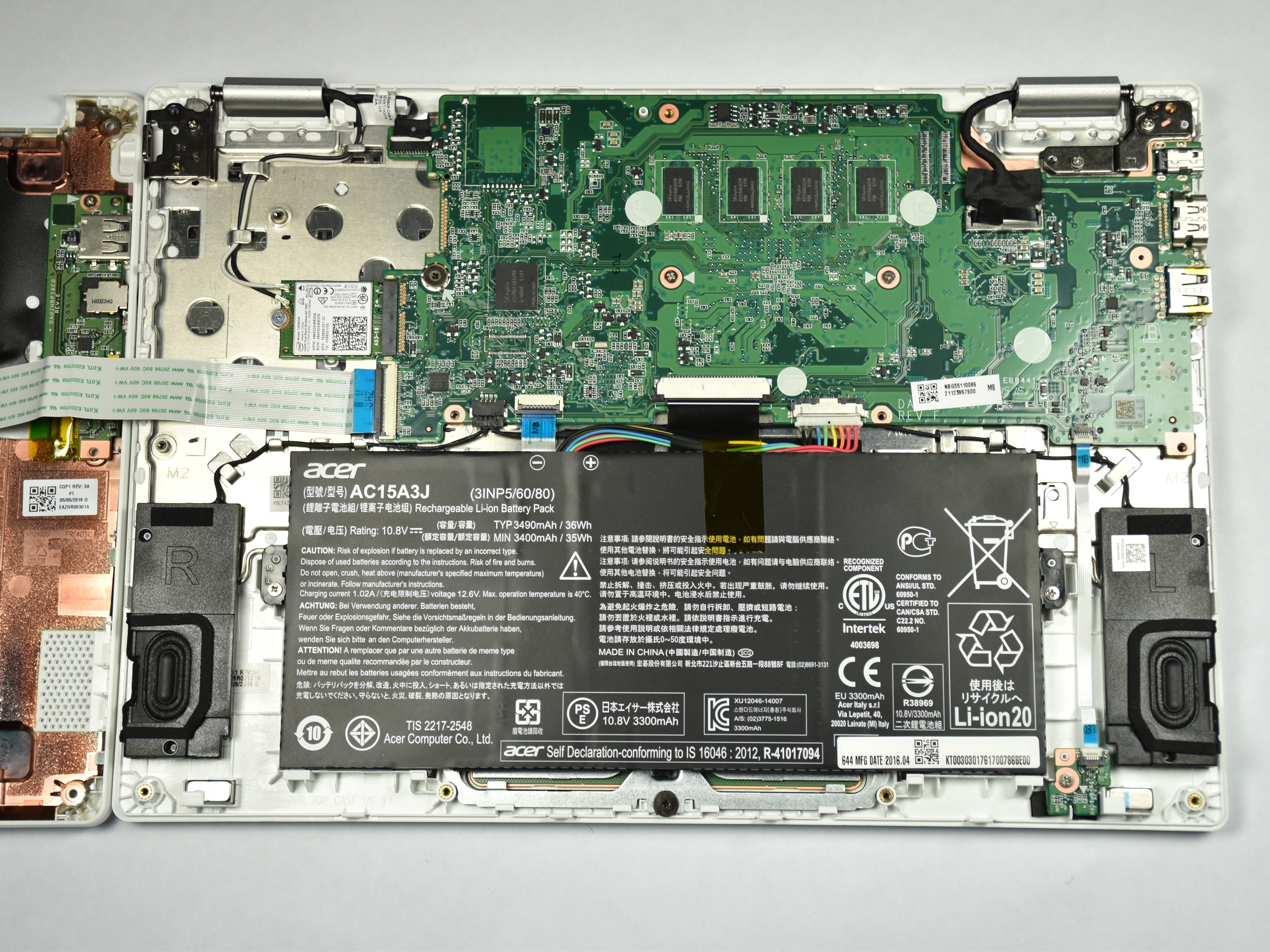 Acer Chromebook R11 CB5132TC1LK Battery Replacement iFixit Repair Guide