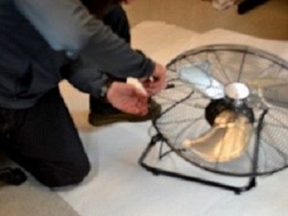 How to Replace the Fan Blade Assembly on the Utilitech SFC-1 500B 20