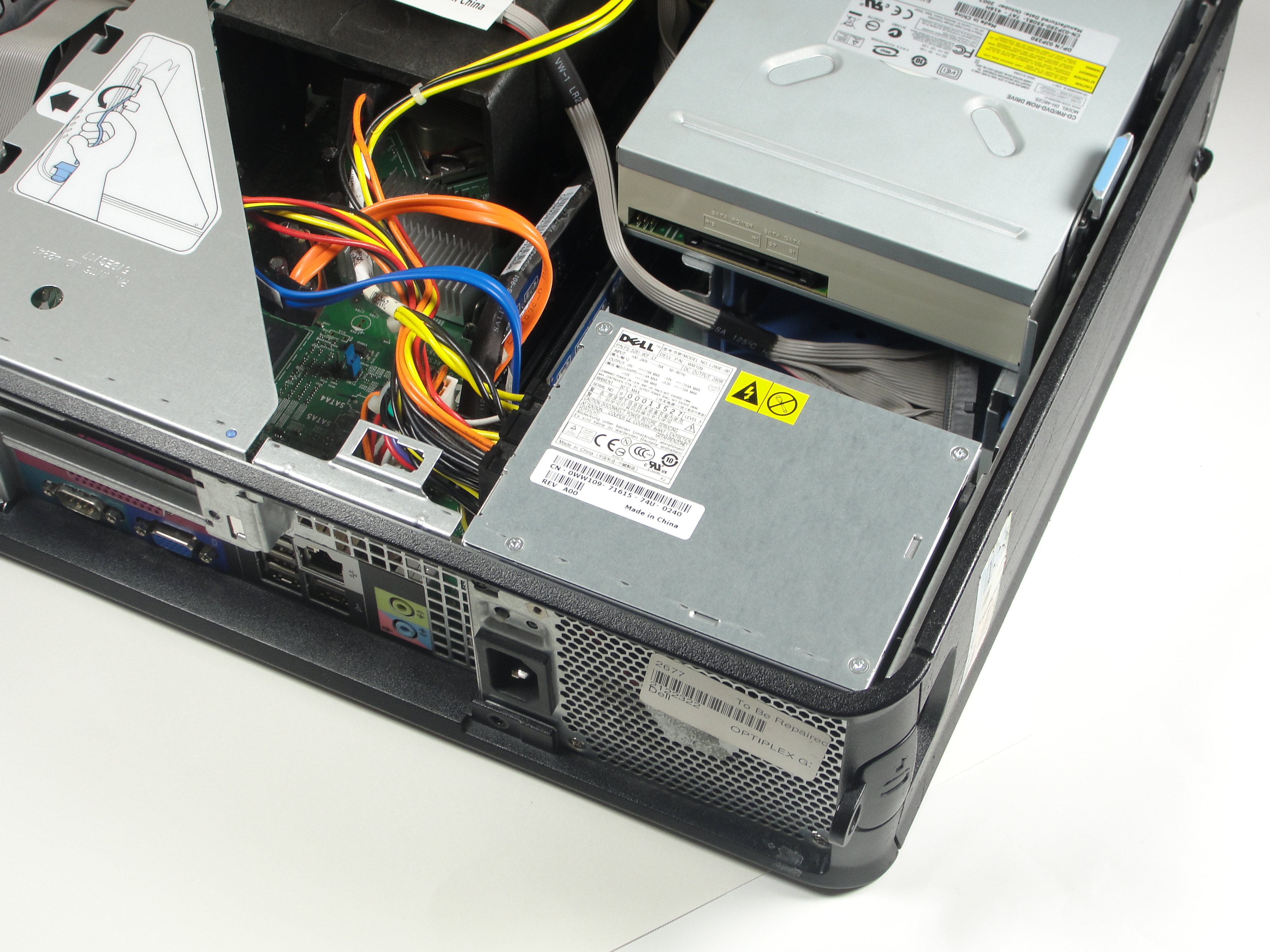 Dell Optiplex 745 Small Form Factor Power Supply Replacement iFixit