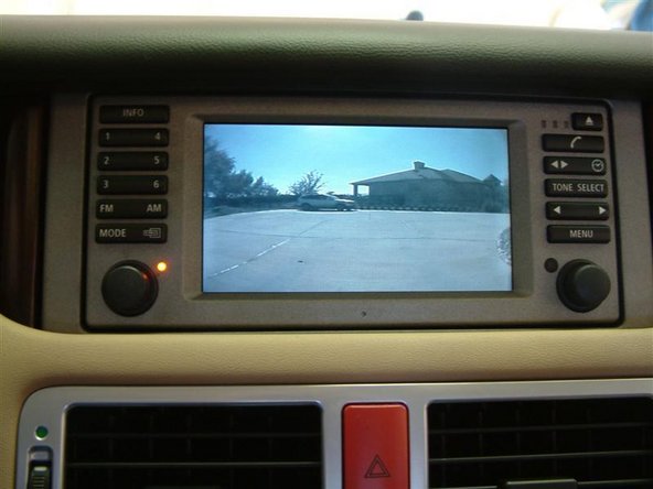 2000-2006 BMW X5 Reverse Backup Camera Replacement (2000, 2001, 2002