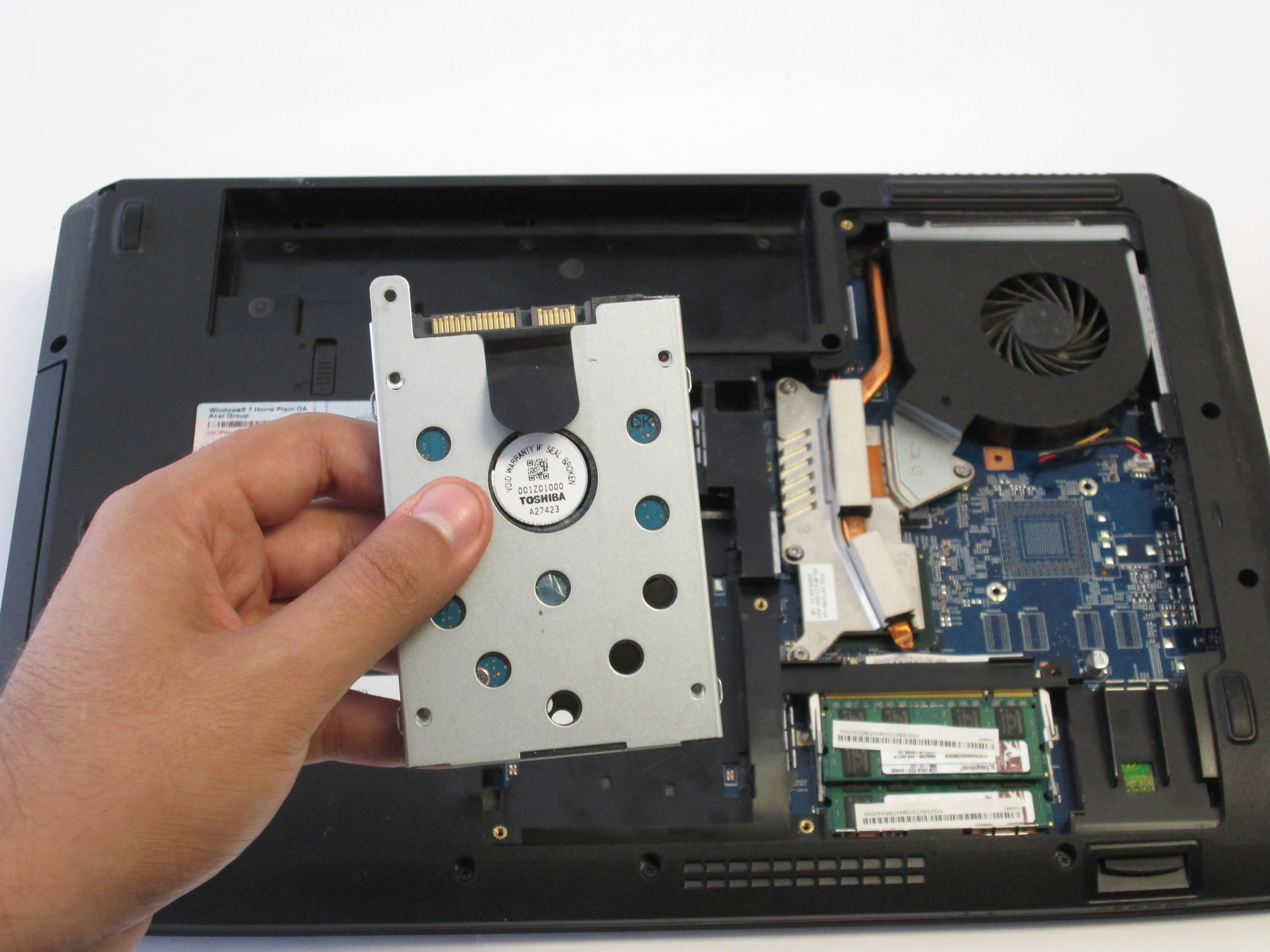 Acer Aspire 7736Z4809 Hard Drive Replacement iFixit Repair Guide