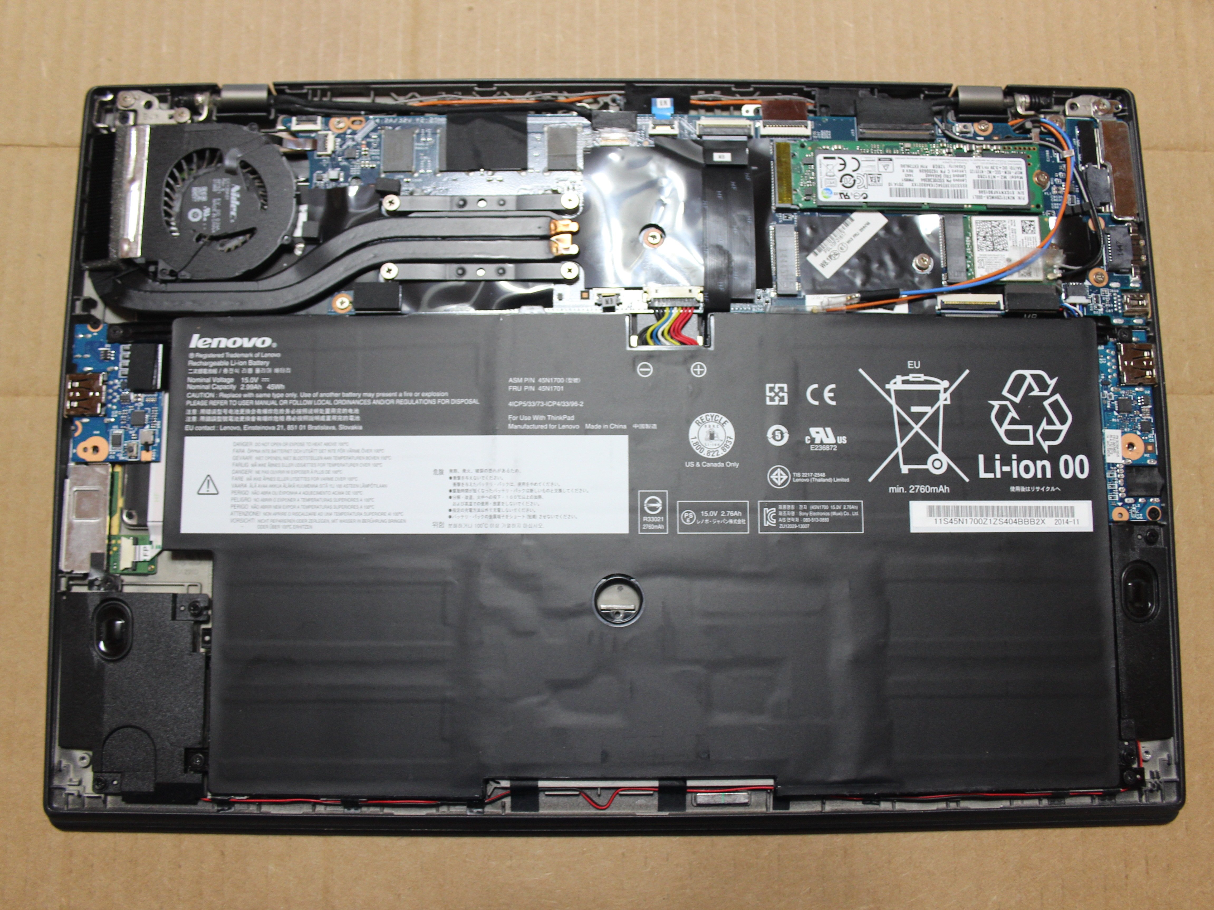 ThinkPad X1 Carbon Battery Replacement iFixit Repair Guide